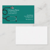 Ernennung des Arztes Visitenkarte (Vorne/Hinten)