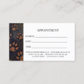 Ernennung eines Tierarztes Visitenkarte (Rückseite)