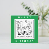 Ernennung eines verspäteten Arztes - Patient besse Karte (Stehend Vorderseite)