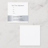 Ernennung Erinnerung Krankenhaus Ärztin Zahnarzt C Terminkarte (Vorne/Hinten)