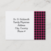 Ernennung von Ärzten Terminkarte (Rückseite)