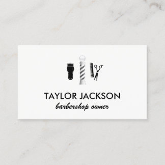 Ernennung von Barber Pole Terminkarte