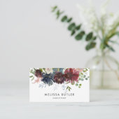 Ernennung von Burgund und Marine Terminkarte (Stehend Vorderseite)