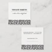 Ernennung von Tierdrucken Terminkarte (Vorne/Hinten)