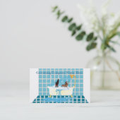 Ernennung von Tieren Terminkarte (Stehend Vorderseite)