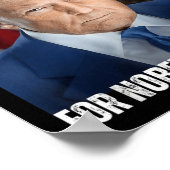 Ernennung von Trump zum Friedensnobelpreis Poster (Ecke)