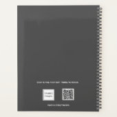 Ernennungen für das Karkohlegrau-Foto 2026 Planer (Rückseite)