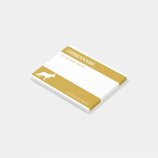 Ernennungen für Hirten Post-it Klebezettel (angewinkelt)