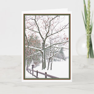 ***Ernennungen in die Natur: Gruß an den Urlaub Feiertagskarte