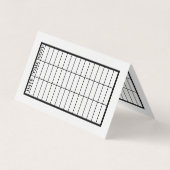 Ernennungskarte für Dermatologen Visitenkarten (Rückseite)