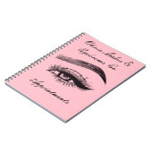 ERNENNUNGSKOSMETOLOGISTISCHES NOTEBOOK NOTIZBLOCK (Linke Seite)