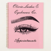 ERNENNUNGSKOSMETOLOGISTISCHES NOTEBOOK PLANER (Vorderseite)