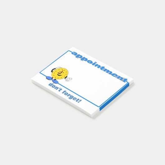 Ernennungsposten - Anmerkungen Post-it Klebezettel (angewinkelt)