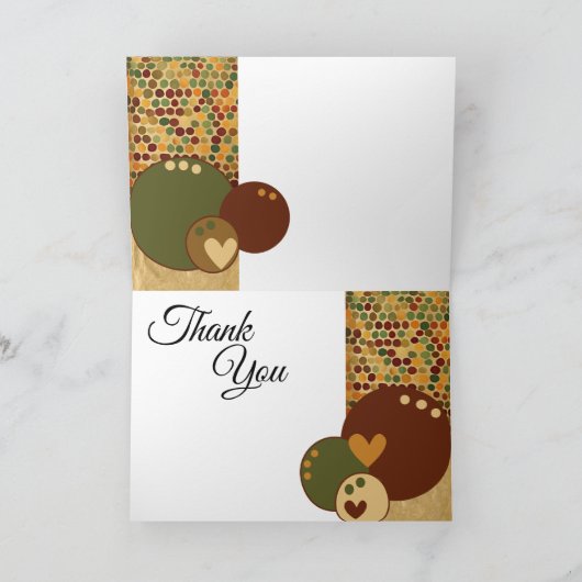 Ernest Blessings Dankeskarte (Innenseite)