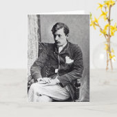 Ernest Dowson Karte (Gelbe Blume)