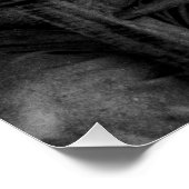 Ernest Hemingway in Kenia Poster (Ecke)