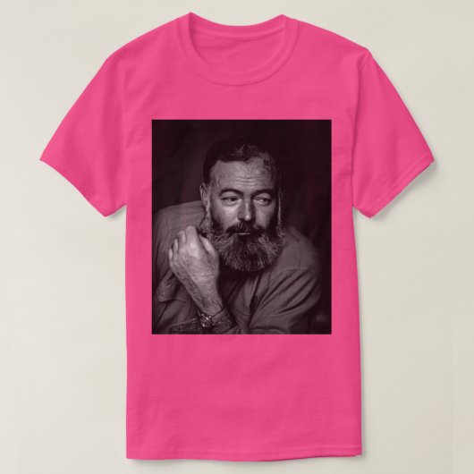 Ernest Hemingway T-Shirt (Design vorne)