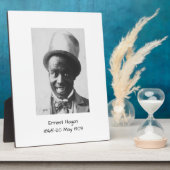 Ernest Hogan Fotoplatte (Seite)