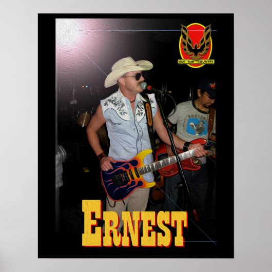 Ernest Hot Tub Poster (Vorne)