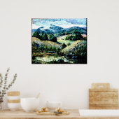 Ernest Lawson - Annäherung an Sturm2 (modifiziert) Poster (Küche)