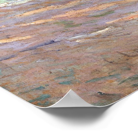 Ernest Lawson The Bronx River Poster (Ecke)