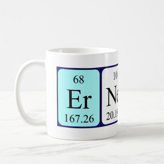 Ernest Periodenname Tasse (Links)