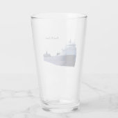 Ernest R. Breech Schuss Glas (Rückseite)