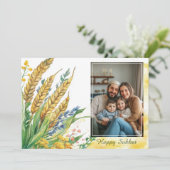 Ernest Sessings Sukkot Grußkarte Einladung (Stehend Vorderseite)