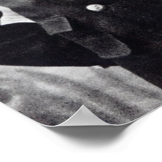 Ernest Shackleton Poster (Ecke)