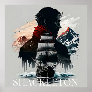 Ernest Shackleton Poster