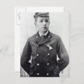 Ernest Shackleton Postkarte (Vorne/Hinten)