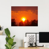 Ernest Sunset Poster (Heimbüro)