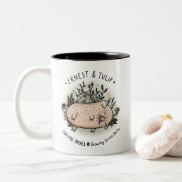 Ernest & Tulip Coffee Tasse - Juggling Daisies