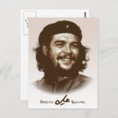 Ernesto Che Guevara Smile Postkarte (Vorne/Hinten)