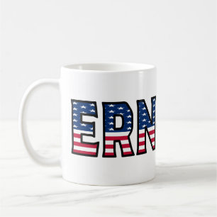 Ernesto Name Vorname USA styled Tasse Kaffeetasse
