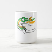 Erneuerbare Autos Kaffeetasse (Mittel)