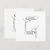 Erneuerbare Energie Ich Bin Ein Großer Fan – Winde (Vorne/Hinten)
