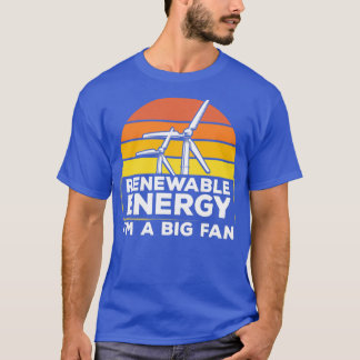 Erneuerbare Energie Ix27m Ein großer Windkraftparc T-Shirt
