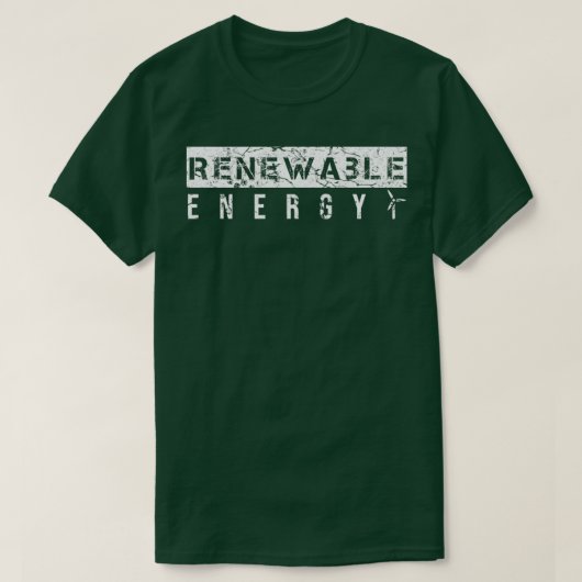Erneuerbare Energien 7 T-Shirt (Design vorne)
