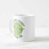 Erneuerbare Energien Kaffeetasse (Vorderseite Links)