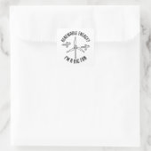Erneuerbare Energien Quadratischer Aufkleber (Tasche)