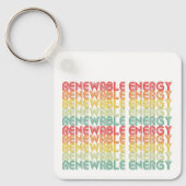 Erneuerbare Energien Schlüsselanhänger (Vorderseite)