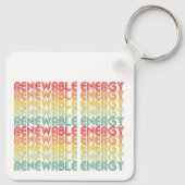 Erneuerbare Energien Schlüsselanhänger (Rückseite)