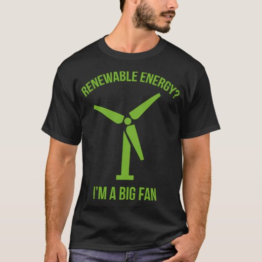 Erneuerbare Energien T-Shirt (Vorderseite)