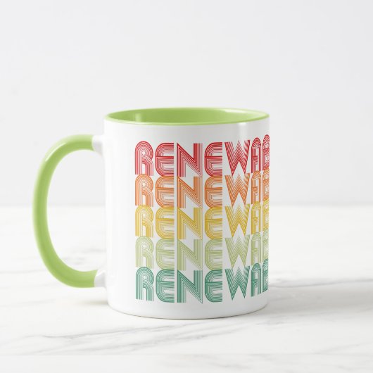 Erneuerbare Energien Tasse (Links)