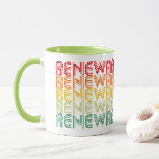 Erneuerbare Energien Tasse (Mit Donut)