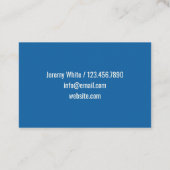 Erneuerbare Energien Visitenkarte (Rückseite)