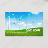 Erneuerbare Energien Visitenkarte (Vorderseite)