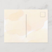 Erneuerbare Sonnenblumen Eukalyptus Goldene Herzen Einladungspostkarte (Rückseite)