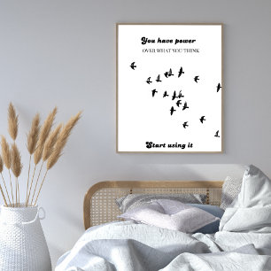 Erneuere Dein Denken Wandkunst – Metanoia Christli Poster